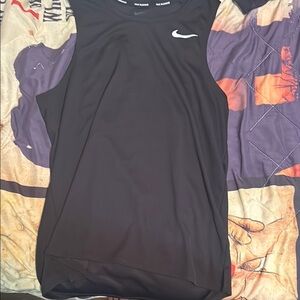 Nike Men's Black Swim Tank